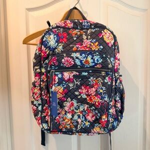 Vera Bradley- Iconic Campus Backpack! NWT